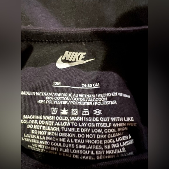 Nike 2-piece set, Just Sparkle, size 12 months, NWT - Picture 5 of 9